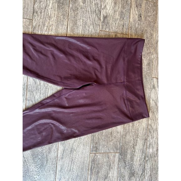 Zyia Active Leggings size 16 18 Reflective Galaxy stretch yoga pants high rise - Picture 6 of 9